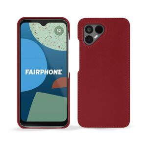 Noreve Funda de piel Fairphone 4 Perpétuelle Rouge