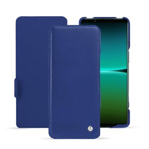 Noreve Funda de piel Sony Xperia 5 IV Perpétuelle Bleu océan