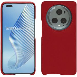 Noreve Funda de piel Honor Magic5 Pro Perpétuelle Rouge