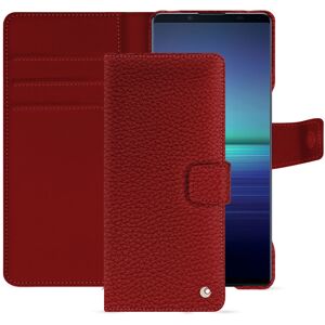 Noreve Funda de piel Sony Xperia 1 V Ambition Tomate