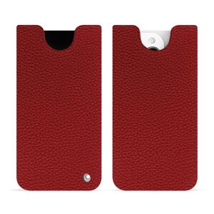 Noreve Funda de piel Apple iPhone 15 Pro Ambition Tomate