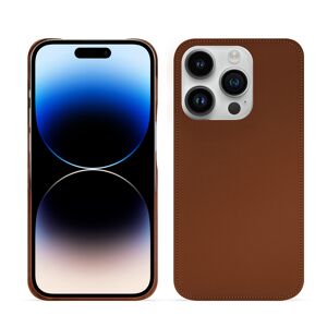 Noreve Funda de piel Apple iPhone 15 Pro Perpétuelle Marron