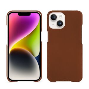 Noreve Funda de piel Apple iPhone 15 Plus Perpétuelle Marron