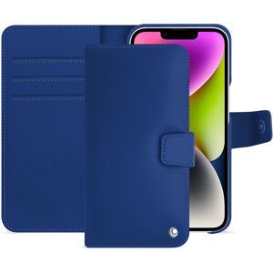 Noreve Funda de piel Apple iPhone 15 Plus Perpétuelle Bleu océan