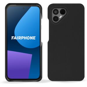 Noreve Funda de piel Fairphone 5 Perpétuelle Noir