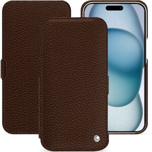 Noreve Funda de piel Apple iPhone 15 Ambition Châtaigne