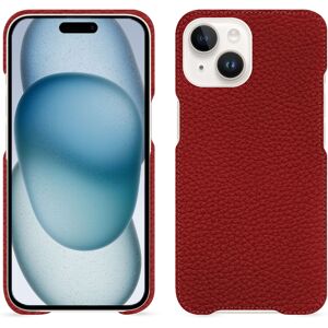 Noreve Funda de piel Apple iPhone 15 Ambition Tomate