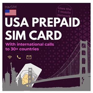 T-Mobile Tarjeta SIM prepagada para llamadas, mensajes de texto y datos  ilimitados en Estados Unidos durante 30 días
