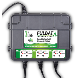 Fulbat Cargador  FULBANK 2000 Bank Charger