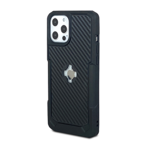 X-Guard Funda  iPhone 12/12 Pro/Max Carbono