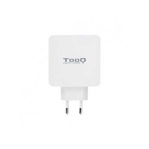 Cargador Doble Usb-C Pd + Usb A Qc3.0 Tooq Blanco Tqwc-2Sc03Wt