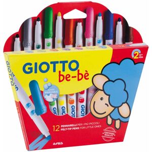 Giotto Rotuladores de colores  be-bè 12u