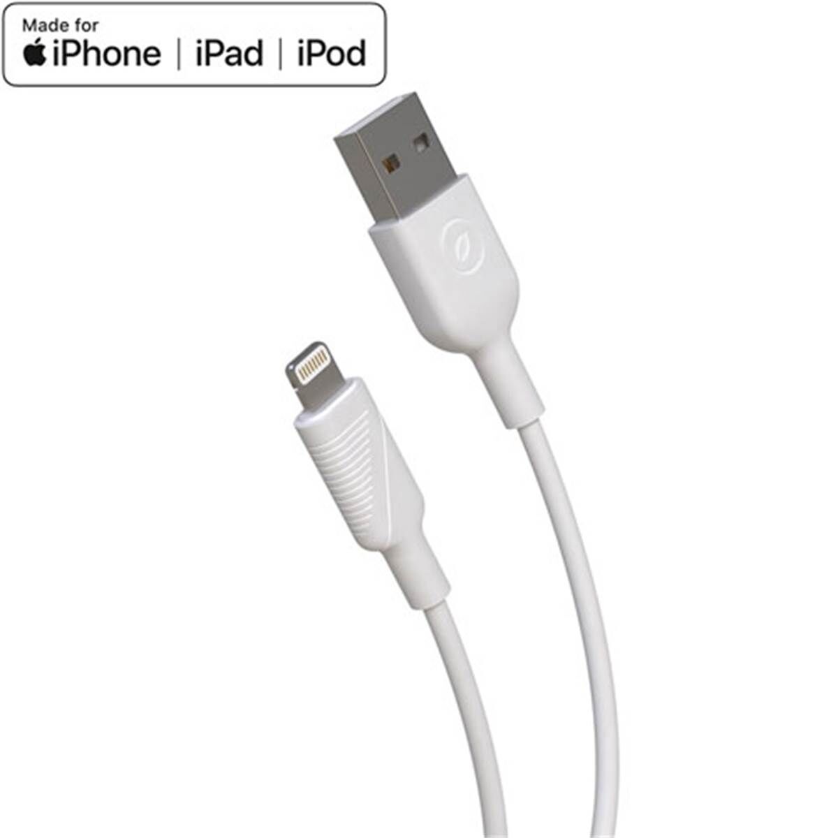MUVIT Cable muvi USB a iPhone mfi 2,4a 1,2m ng