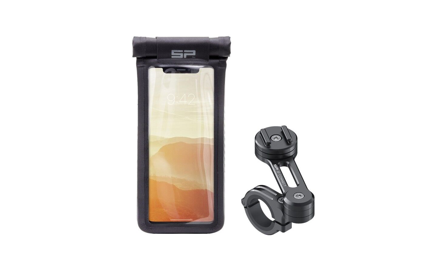Kit Sp Connect Moto Bundle Universal Phone Case Negra M  SPC53941