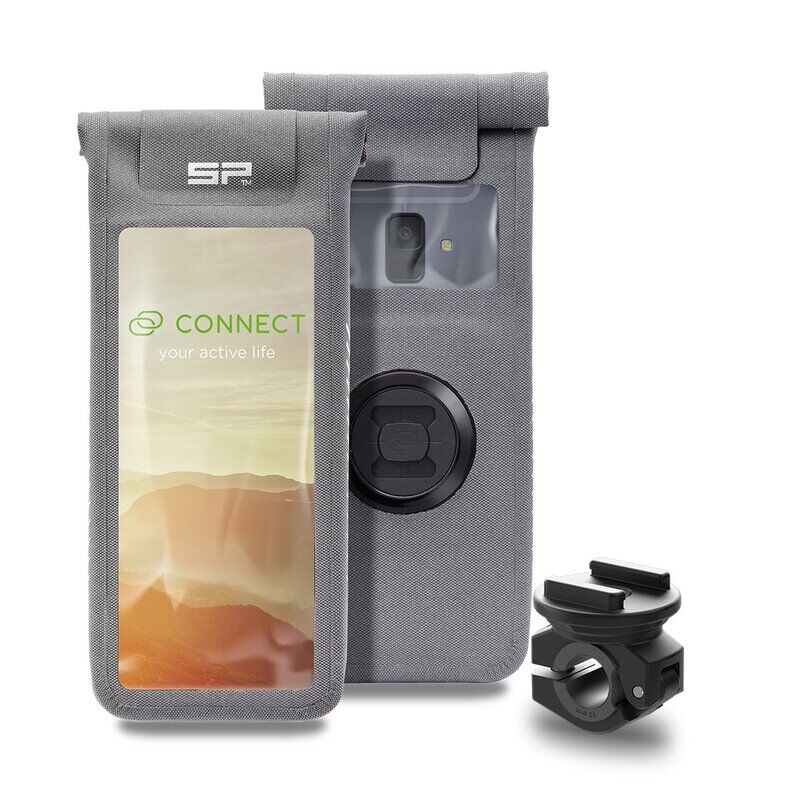 SP Connect SP-CONNECT Moto Bundle Universal Smartphone Case - Gris Tamaño M -