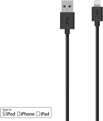 Belkin Cable BELKIN CABELF8J023BT04 (iPad - USB - Lightning)