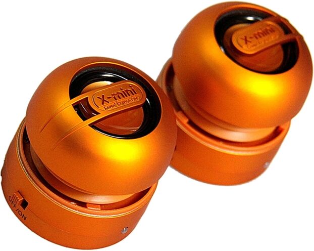 X-MINI Altavoces USB X-MINI Max naranja (PC - 2 x 2W)