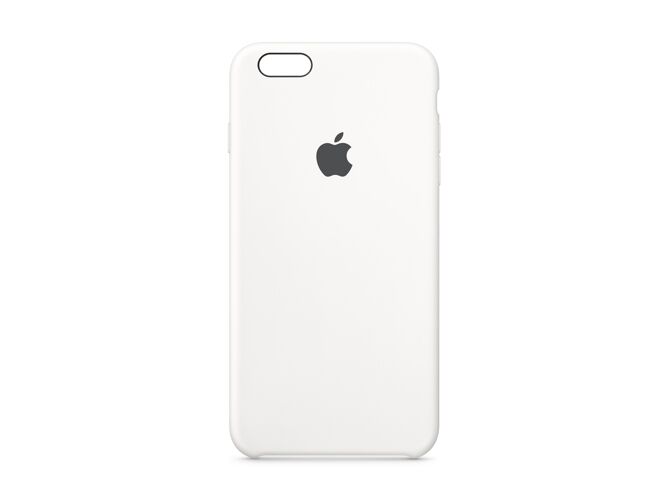 Apple Carcasa APPLE iPhone 6 Plus, 6s Plus Silicona Blanco