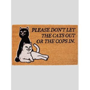 RIPNDIP Don'T Let The Cops In Rug ruskea