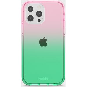 Holdit Phone case Seethru Gradient Grass Green/Bright Pink iPhone 13 Pro unisex