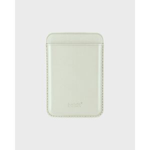 Holdit Card Holder Magnet White Moss unisex