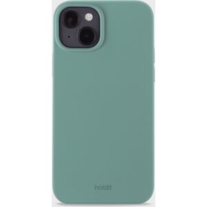 Holdit Phone Case Silicone Moss Green iPhone 14 Plus unisex