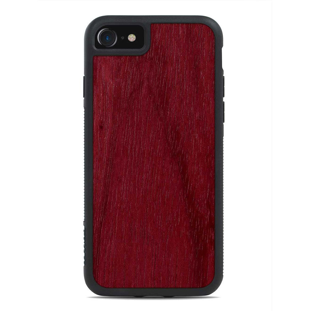 Puhelimenkuoret.fi Apple iPhone 7 / 8 / SE (2020) Puinen Suojakuori Carved Purpleheart