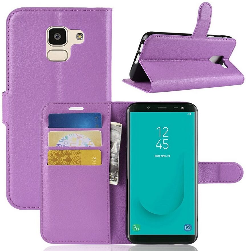 Puhelimenkuoret.fi Samsung Galaxy J6 (2018) Suojakotelo Violetti