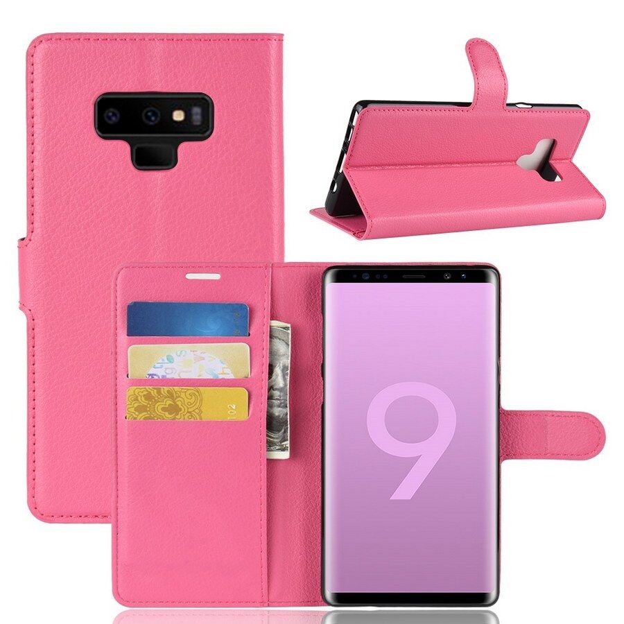 Puhelimenkuoret.fi Samsung Galaxy Note 9 Lompakkokotelo Pinkki