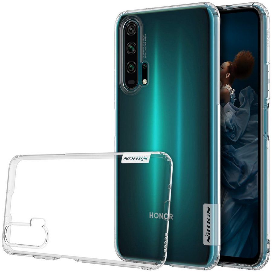 Puhelimenkuoret.fi Huawei Honor 20 Pro Suojakuori Nillkin Läpinäkyvä