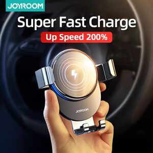 Joyroom – Support de téléphone portable en voiture  chargeur sans fil qi 15w  compatible avec iPhone