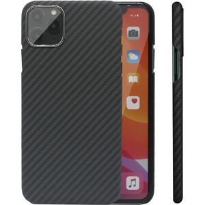 iamuu Coque en fibre de carbone pour iPhone  coque de téléphone ultra fine  coque en fibre d'aramide pour