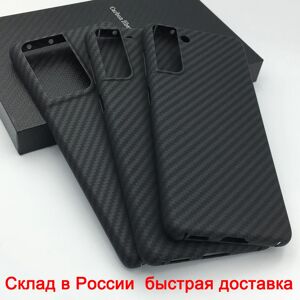 Coque de téléphone en Fiber de carbone pour Samsung  étui Ultra-fin  Anti-chute  coque de protection - Publicité