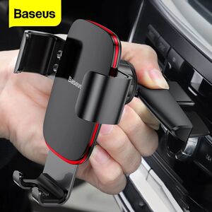 BASEUS Bas192.- Support de voiture pour téléphone portable  avec fente CD  par gravité  pour iPhone Samsung