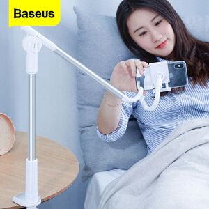 Baseus – support de téléphone Flexible rotatif à bras Long 360 °  réglable  Clip de Table pour lit