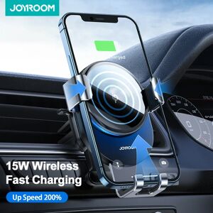 Joyroom Support de téléphone portable pour voiture  chargeur sans fil 15W  charge rapide pour iPhone 13 12