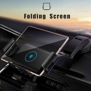 Support de chargeur de voiture rapide sans fil  sortie d'air  pour Samsung Z Fold 4 2 3 Fold S21