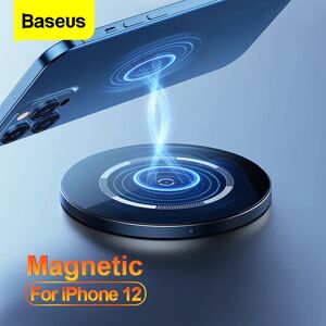 BASEUS Bas192.- Chargeur sans fil magnétique Qi  coussretours de charge rapide à induction pour iPhone 12