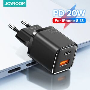 Joyroom – chargeur rapide 20W USB type-c PD 3.0 pour iPhone 13/12/11/Pro/Max/30W  chargeur Portable