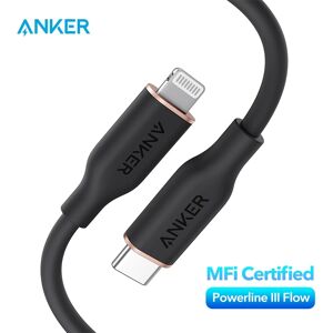 Anker USB-C à la pluie Câble 641 Câble MFi ignorer Powerline III Flux Silicone Câble de charge