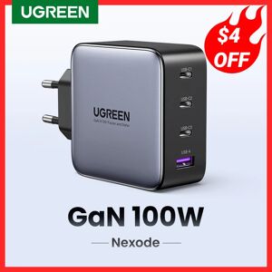 UGREEN – chargeur GaN 100W USB C PD QC4.0 3.0  Charge rapide  pour téléphone Portable  iPhone 13