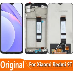 kodaraeeo Ensemble écran tactile LCD avec châssis  pour Xiaomi Redmi 9T J19S M2010J19Xenon M2010J19SY