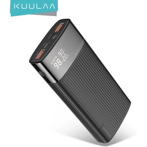 KUULAA-Batterie externe 20000 mAh QC PD 3.0  chargeur rapide USB pour iPhone 15 14