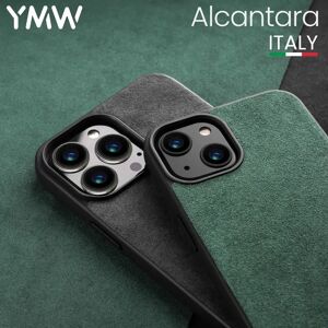 YMW ALCANTARA-Juste de téléphone en cuir suédé pour intérieur de voiture  étui de luxe pour iPhone