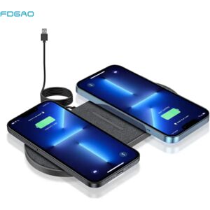 FDGAO Chargeur sans fil pour siège touristique  chargeur rapide  Samsung S23 S22  iPhone 15 14 13 12 11