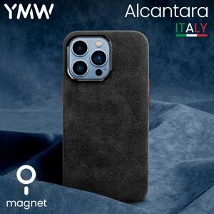 YMW-Coque de téléphone magnétique en cuir suédé pour iPhone  Alcantara  Smile Car Interior - Publicité