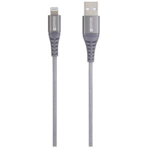 - Câble usb usb-c 2.0 vers Lightning - Braiding - Gris sidéral - 2 m ()