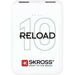 Reload 10 Powerbank (batterie supplémentaire) 10000 mAh Li-Ion blanc Affichage du statut