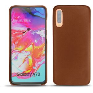 Noreve Coque cuir Samsung Galaxy A70 Perpétuelle Marron