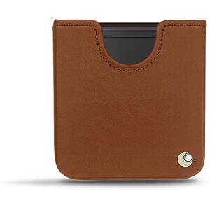 Noreve Pochette cuir Samsung Galaxy Z Flip Perpetuelle Marron